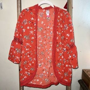 NB WONENS COMMO 3/4 LENGTH BOHO TOP/COVER UP,